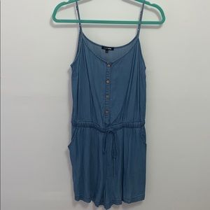 Soft Jean Romper